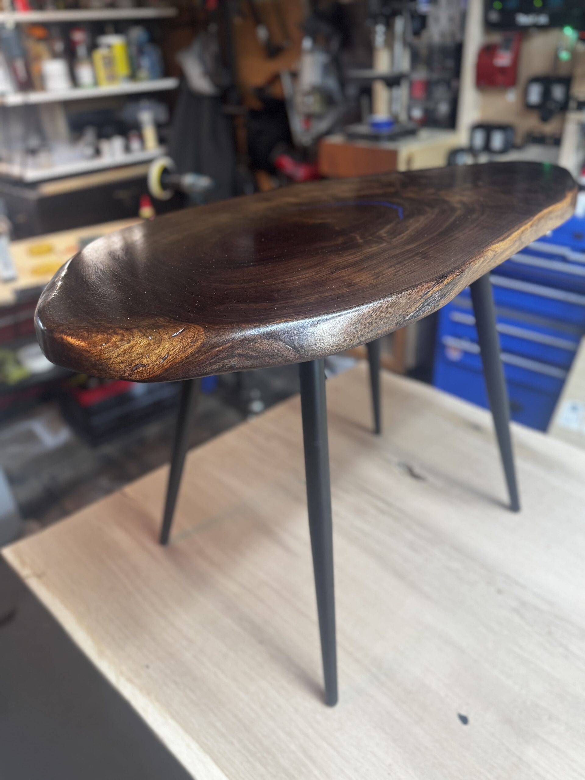 Custom Wood and Resin Tables